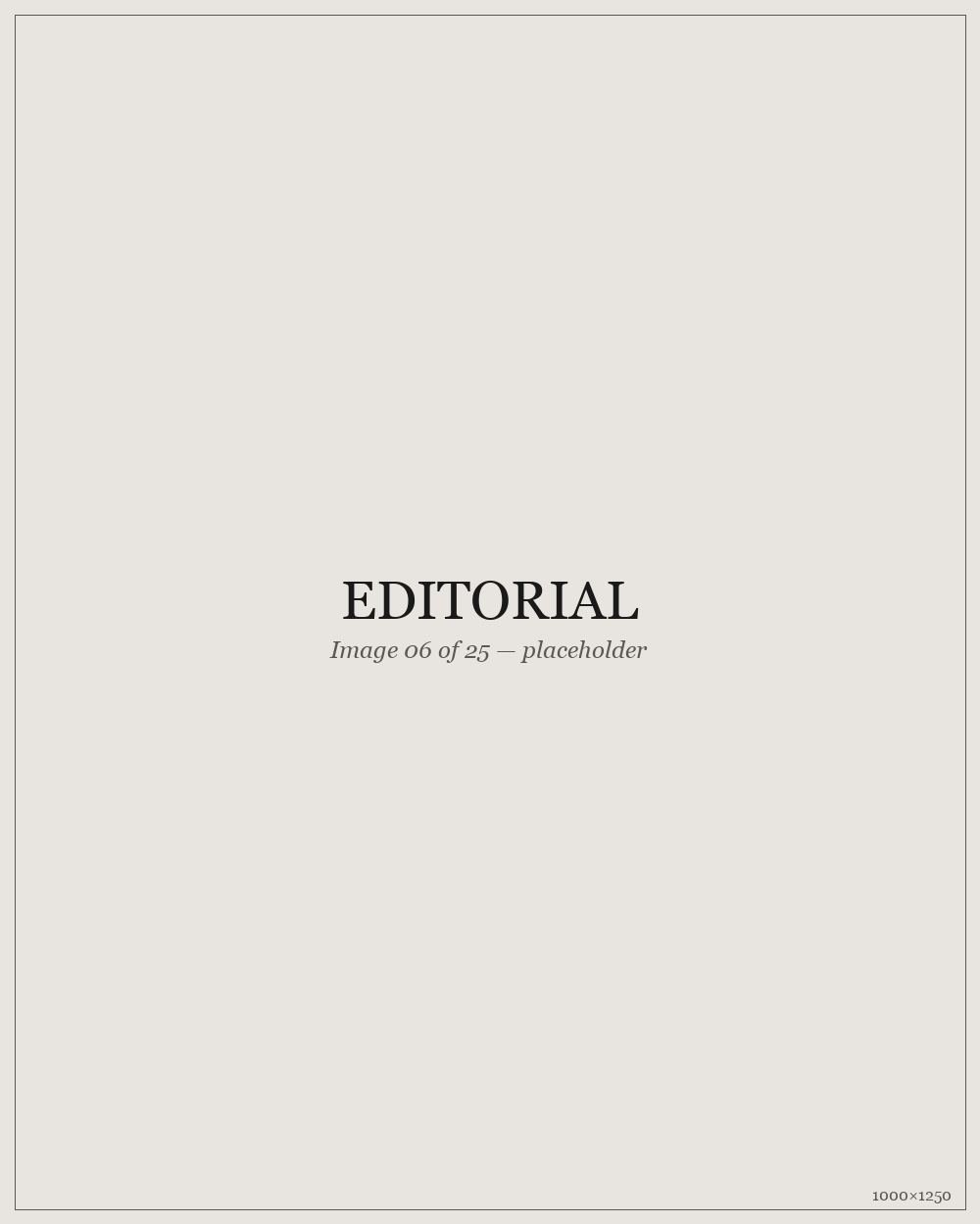 Editorial — placeholder image 06
