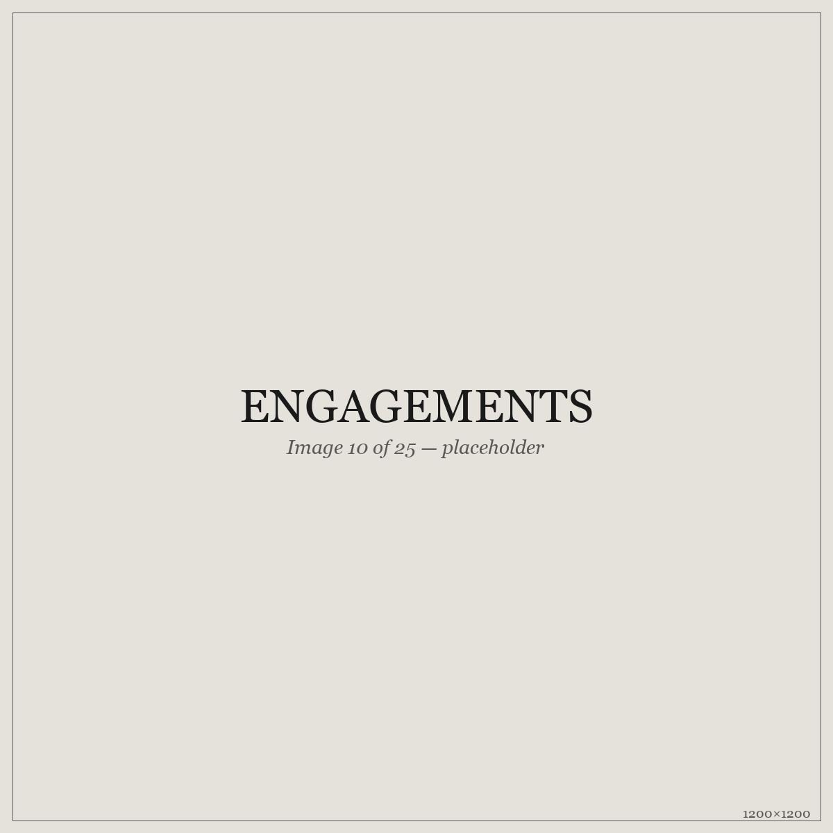 Engagements — placeholder image 10