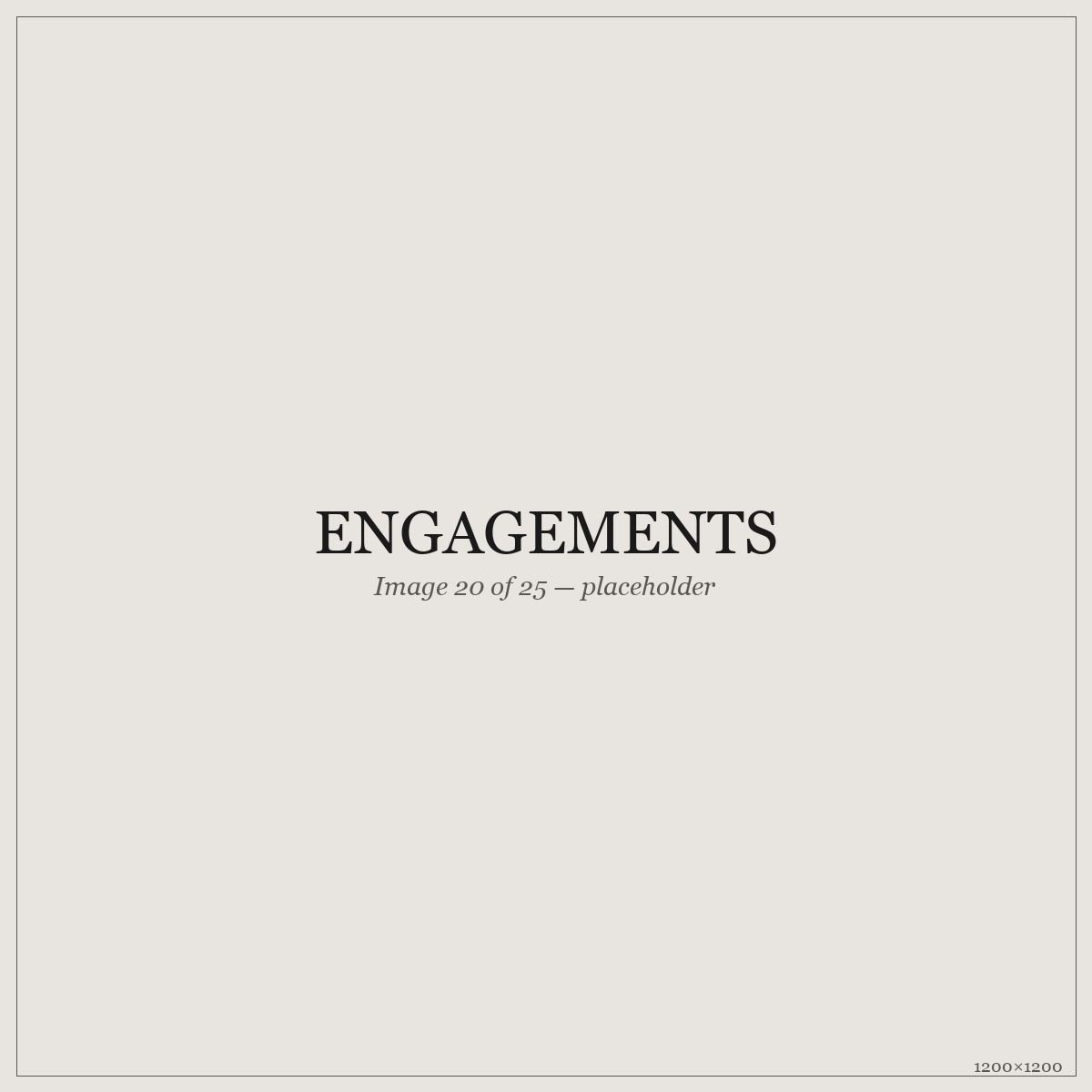 Engagements — placeholder image 20