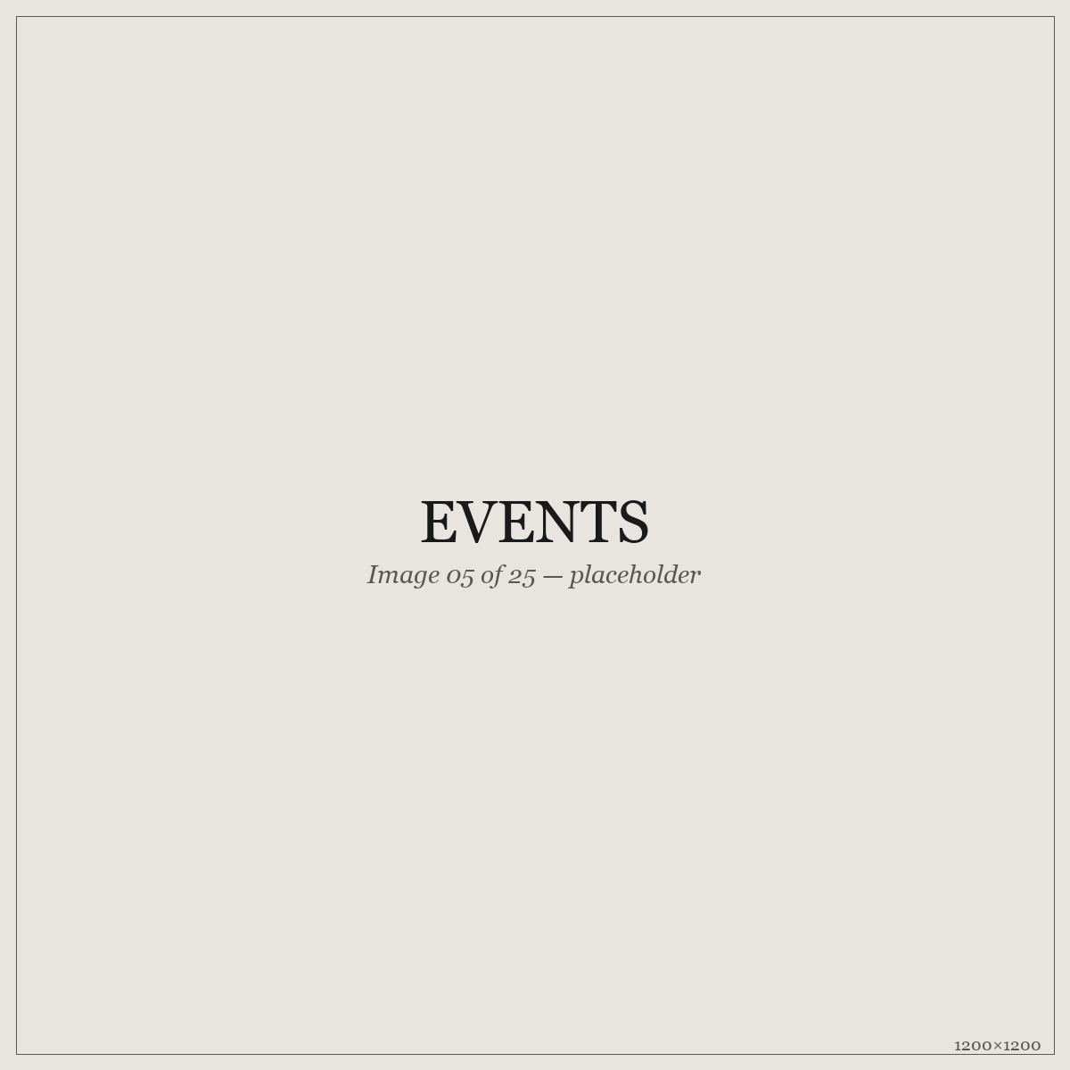 Events — placeholder image 05