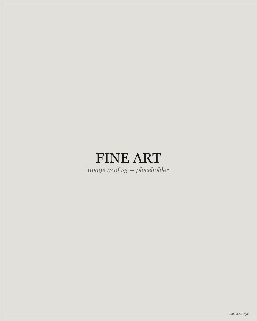 Fine Art — placeholder image 12