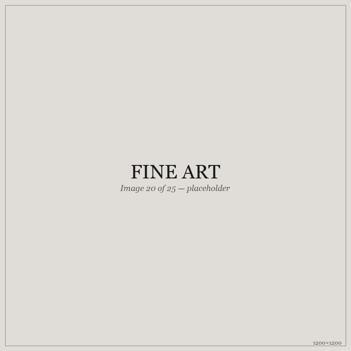 Fine Art — placeholder image 20