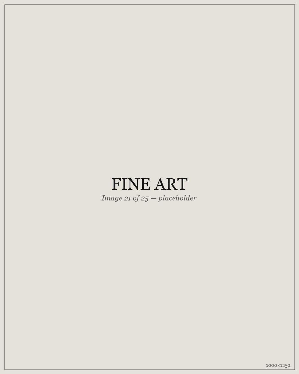 Fine Art — placeholder image 21