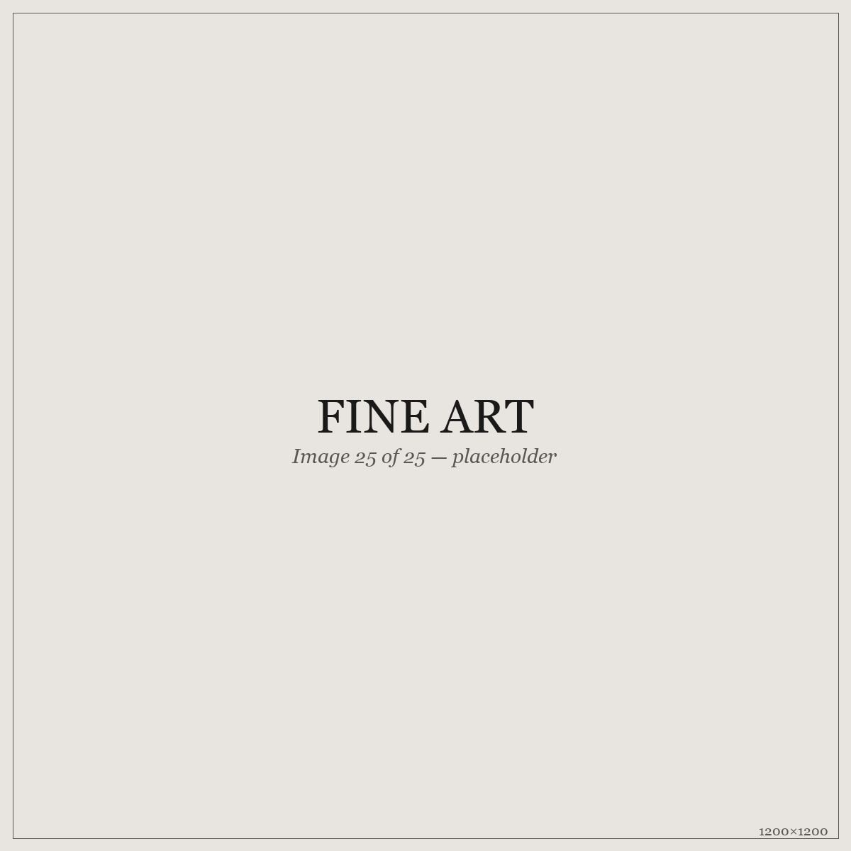 Fine Art — placeholder image 25