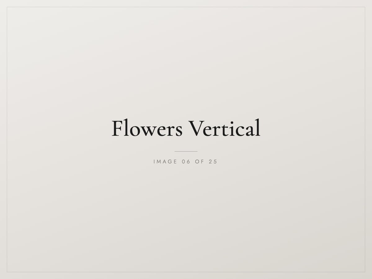 Flowers Vertical — placeholder image 06
