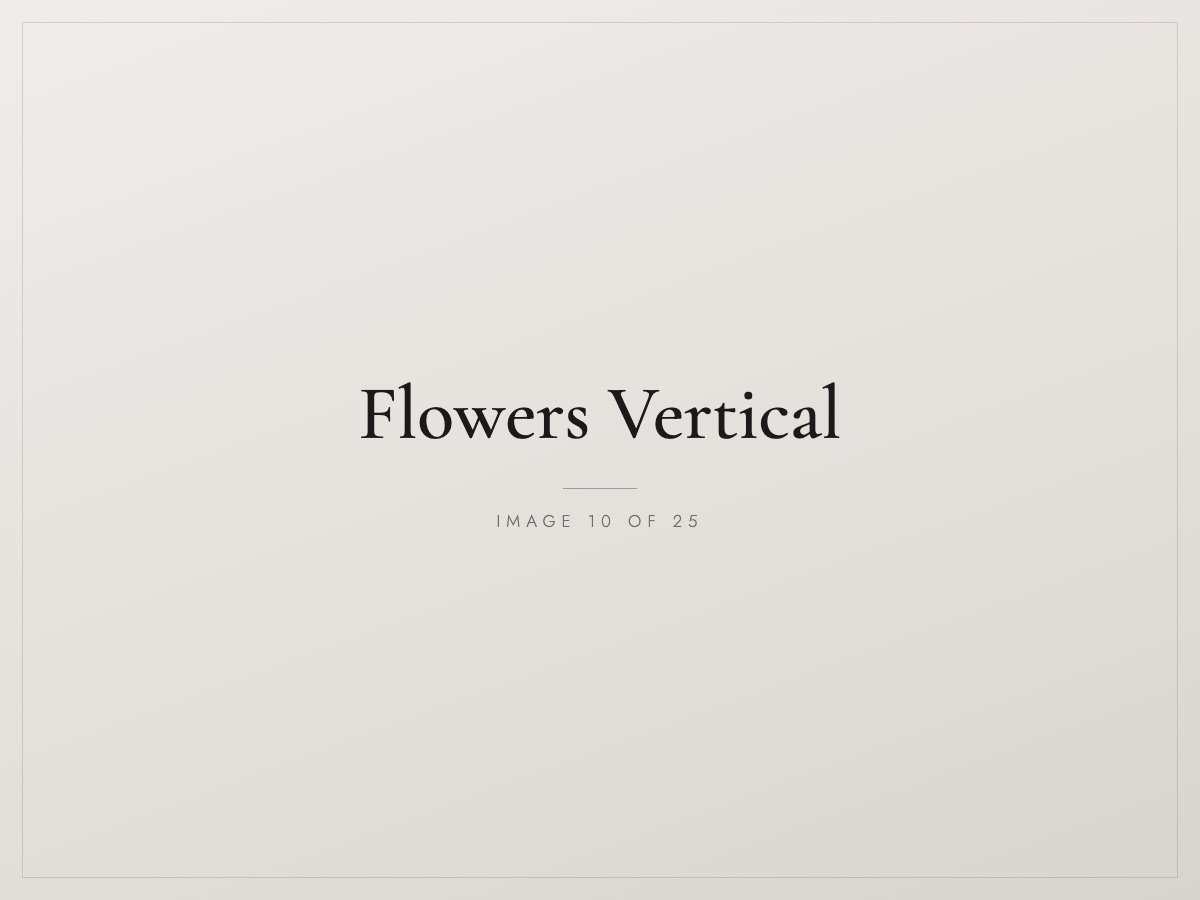 Flowers Vertical — placeholder image 10