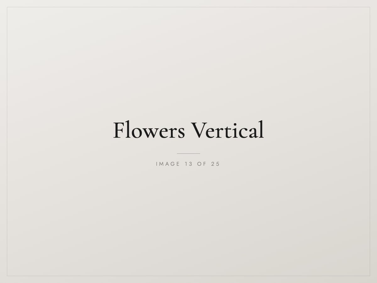 Flowers Vertical — placeholder image 13