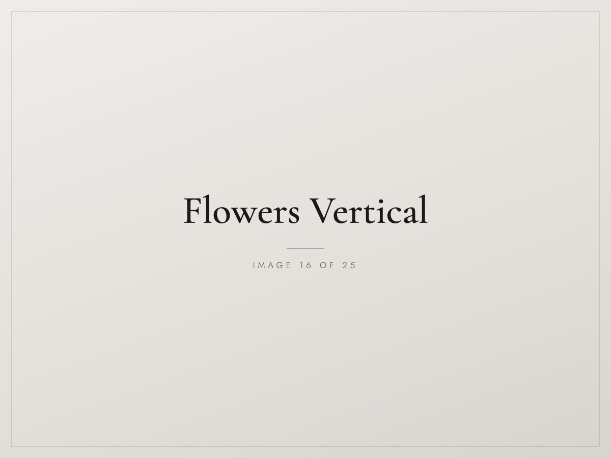 Flowers Vertical — placeholder image 16