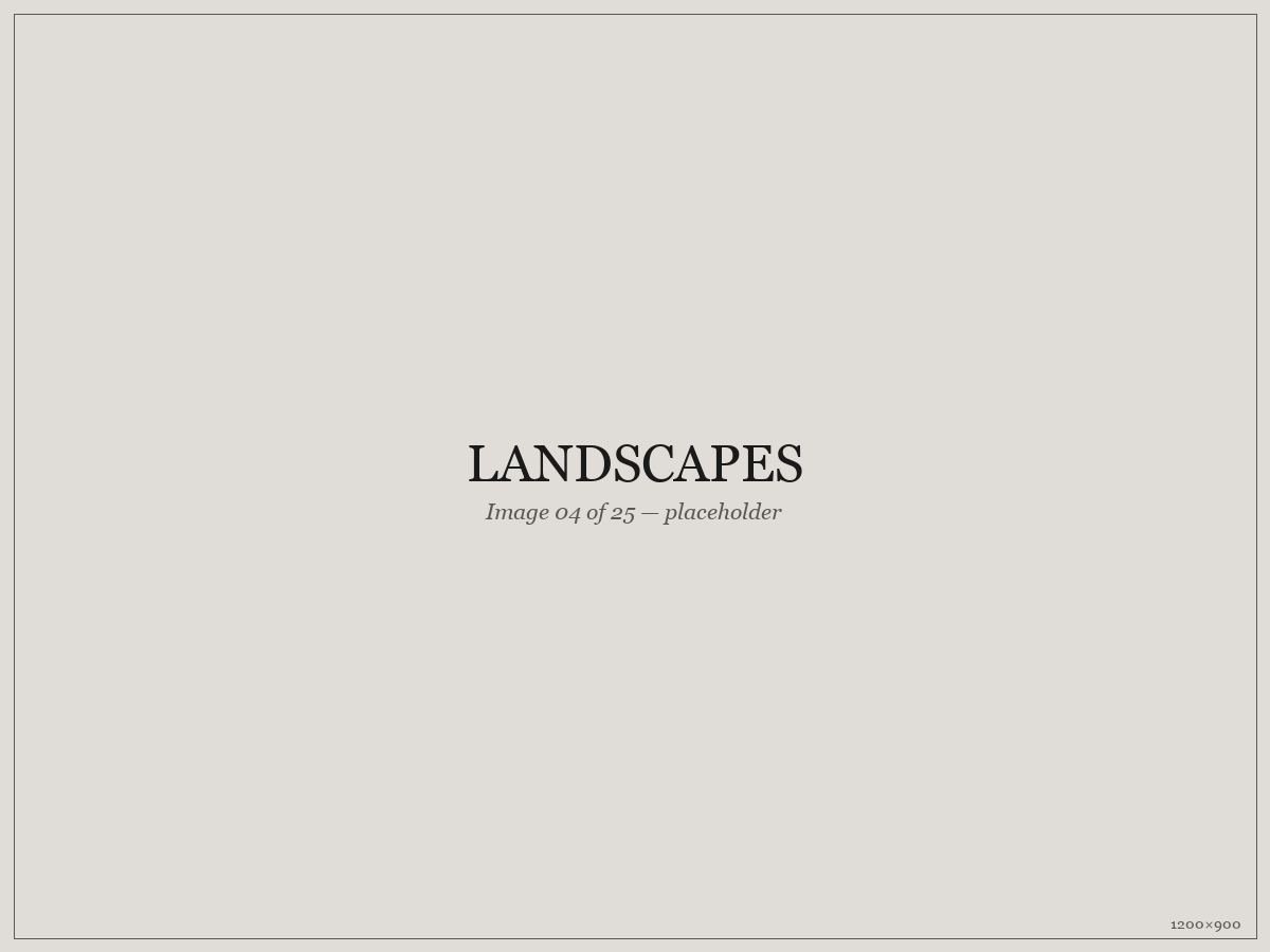Landscapes — placeholder image 04