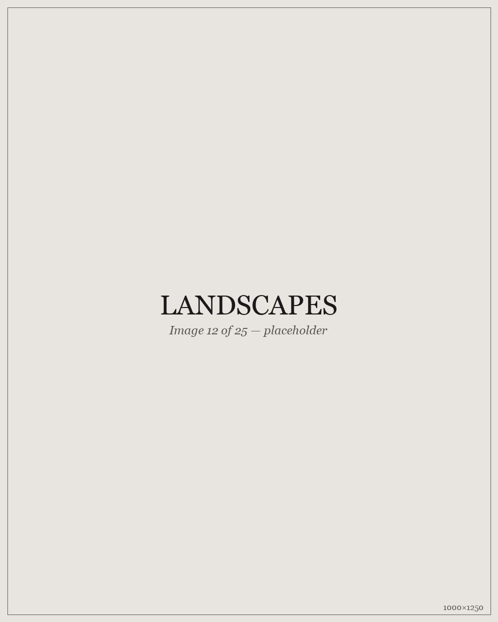 Landscapes — placeholder image 12