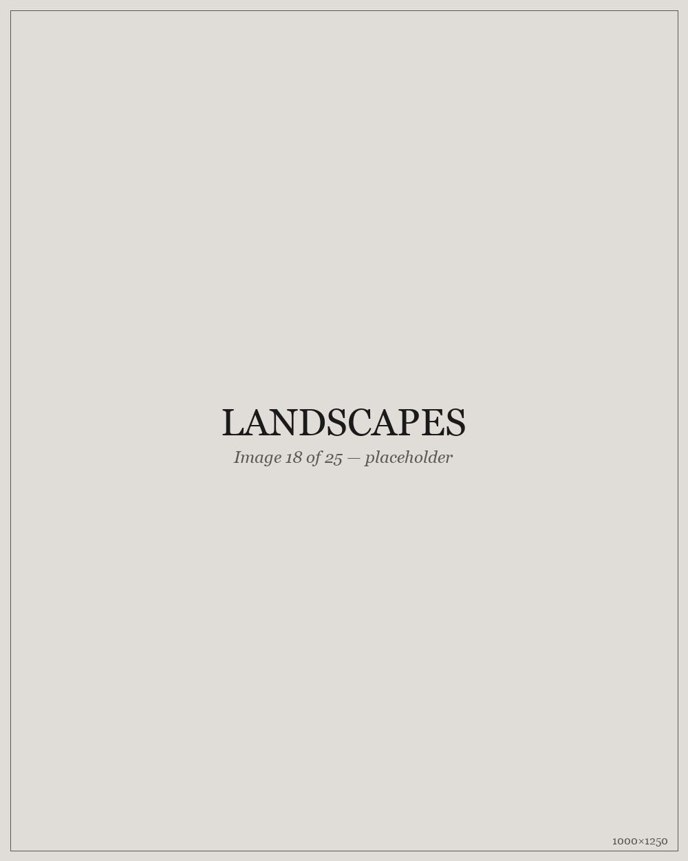 Landscapes — placeholder image 18