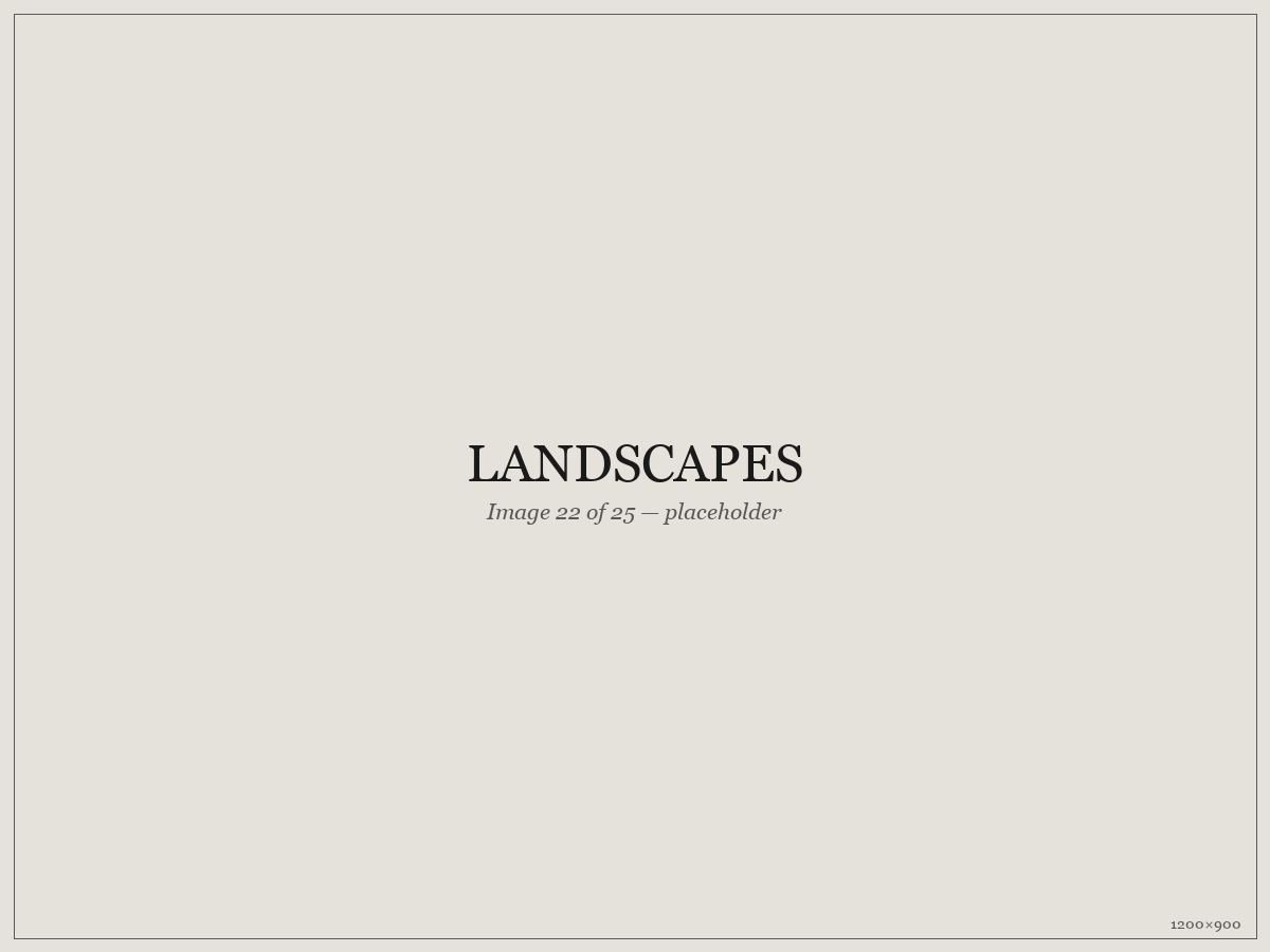 Landscapes — placeholder image 22