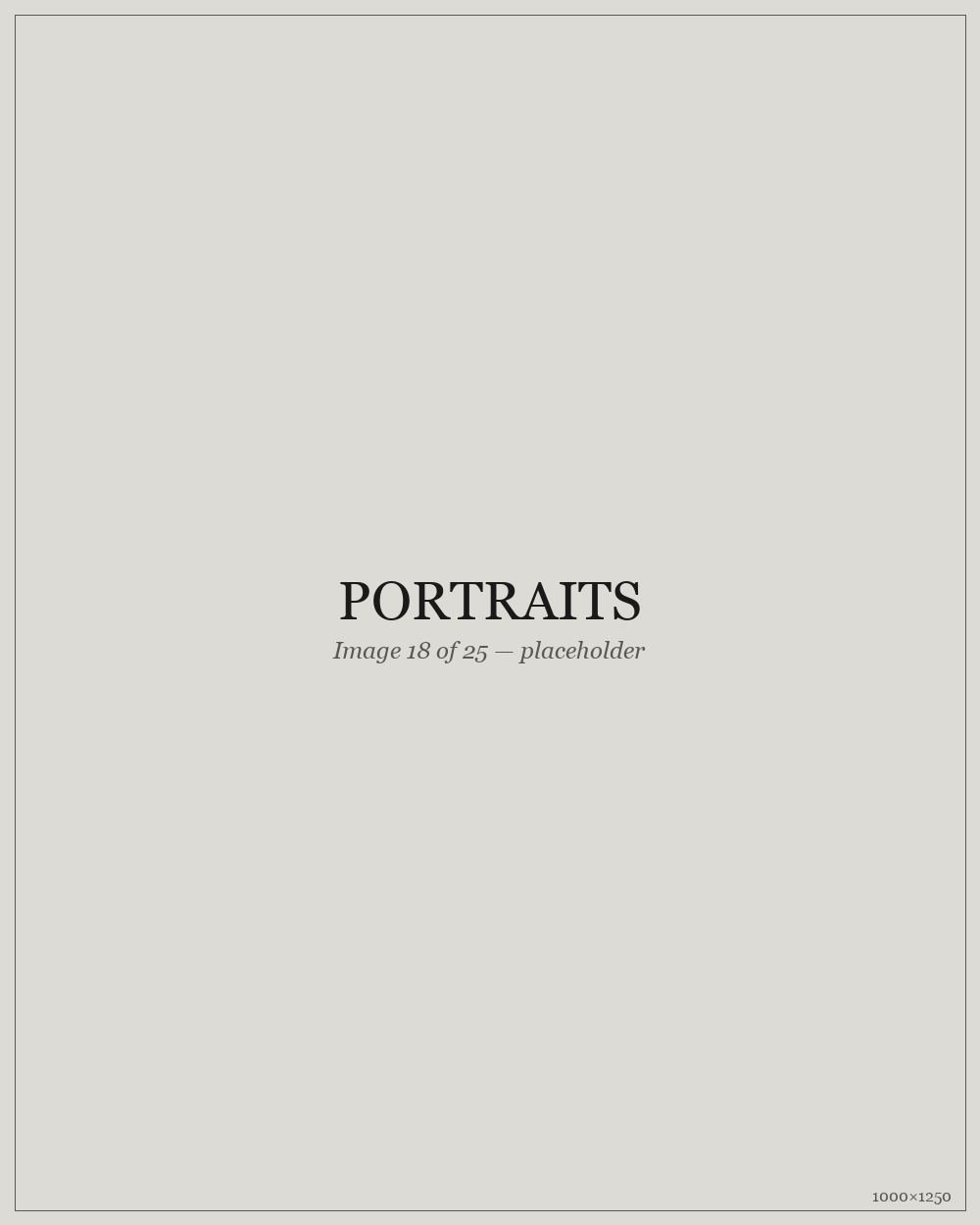 Portraits — placeholder image 18