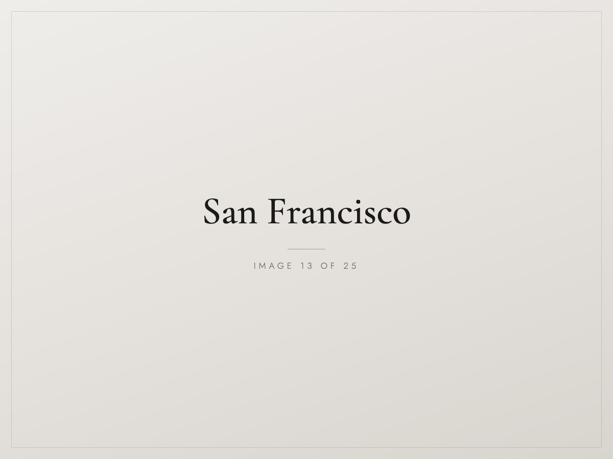 San Francisco — placeholder image 01