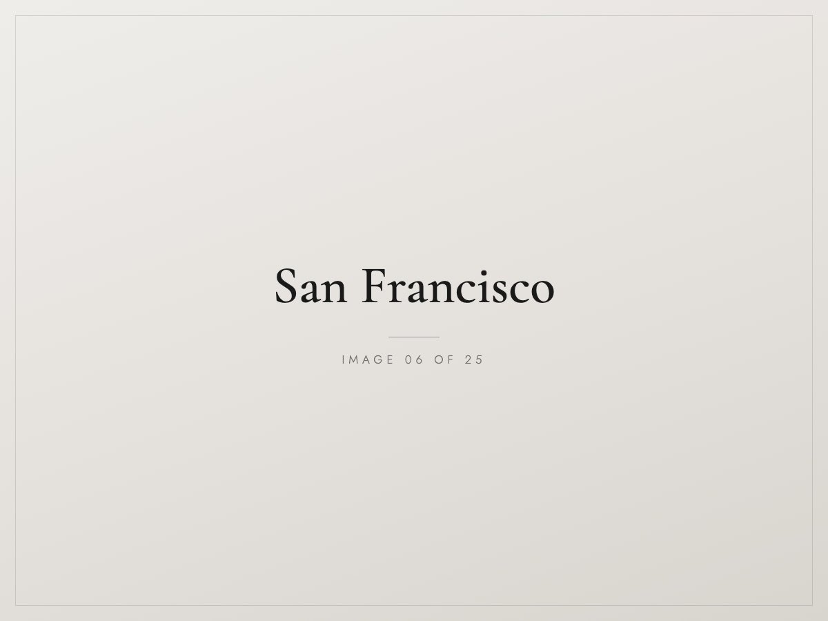 San Francisco — placeholder image 06