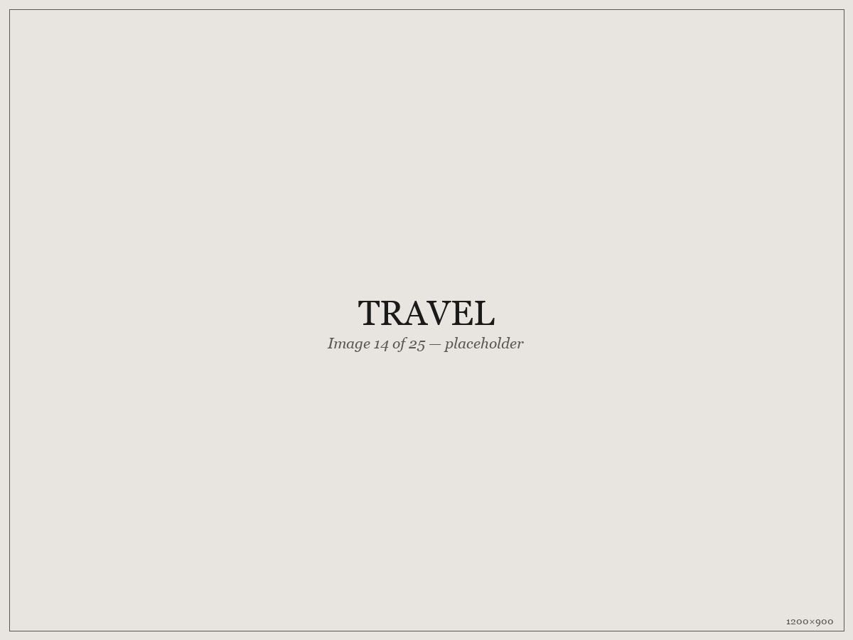 Travel — placeholder image 14
