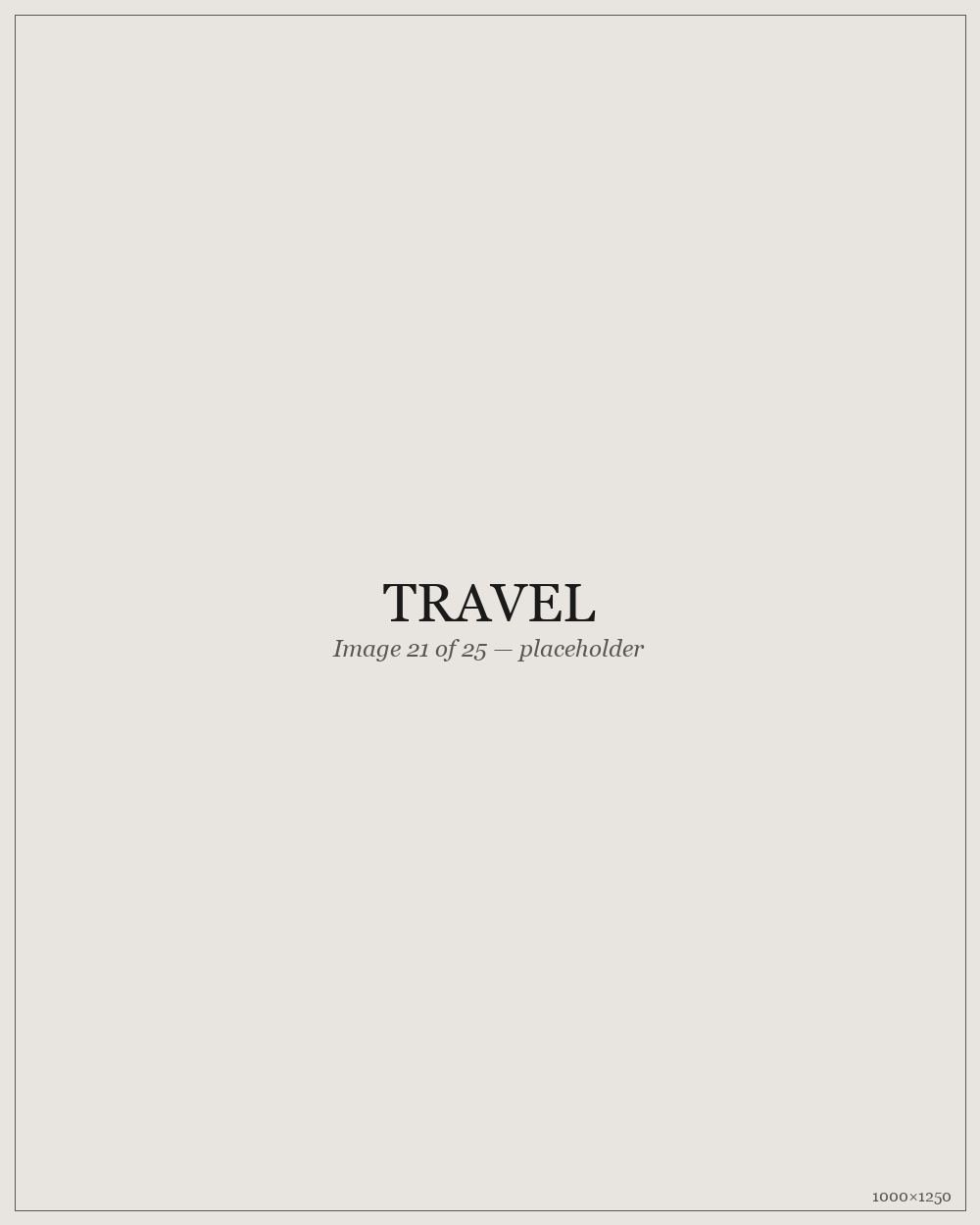 Travel — placeholder image 21