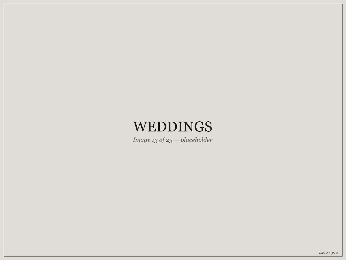 Weddings — placeholder image 13