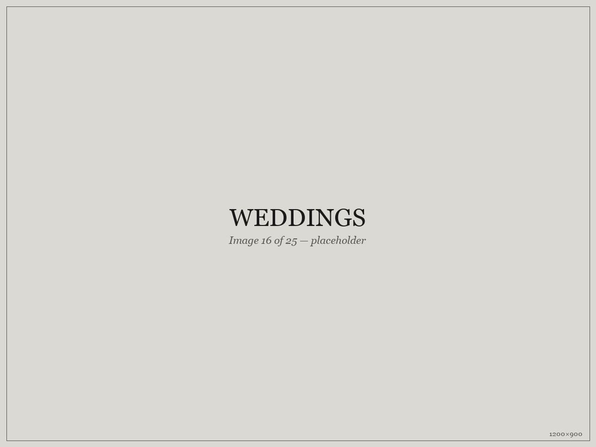 Weddings — placeholder image 16